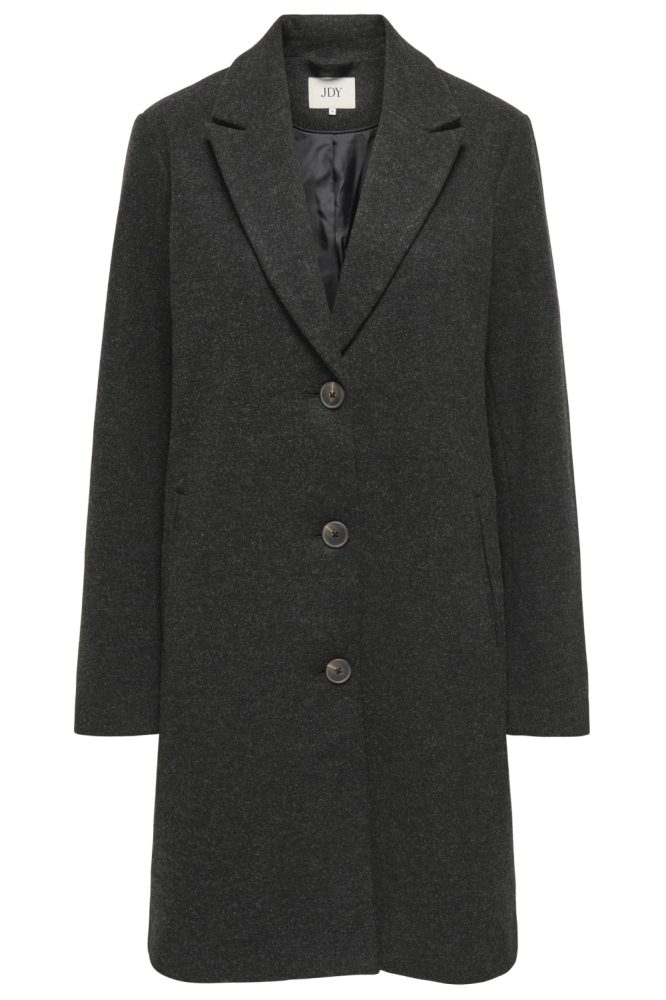 JDYECHO LIFE COAT OTW NOOS 15329959 BLACK/MELANGE